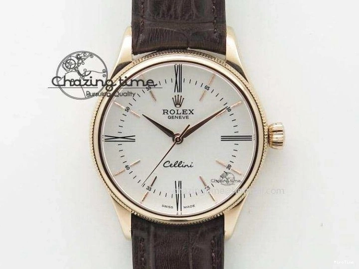 MiroTime 0210 Flexible DateJust 28mm RG BP Maker Best Edition Ice Blue Diam Dial Fluted Bezel On RG Bracelet ETA 3444